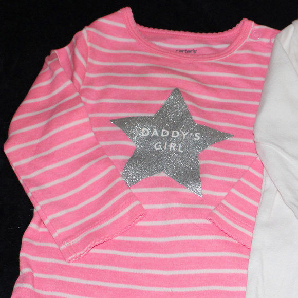 Carter's Long Sleeve Bodysuits 3-Pieces - 12 Mons - Picture 2 of 3